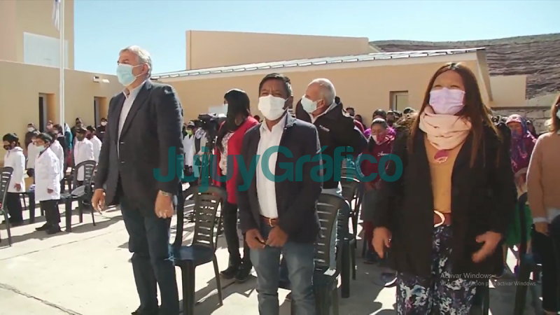 Morales inauguró las obras del Colegio Secundario de Catua 2 Morales inauguro las obras del Colegio Secundario de Catua 2
