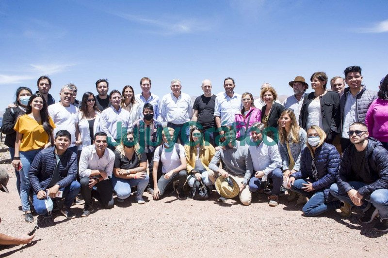 Morales paseó a Rodríguez Larreta por Jujuy 11 Morales y rodriguez Larreta Cauchari 5