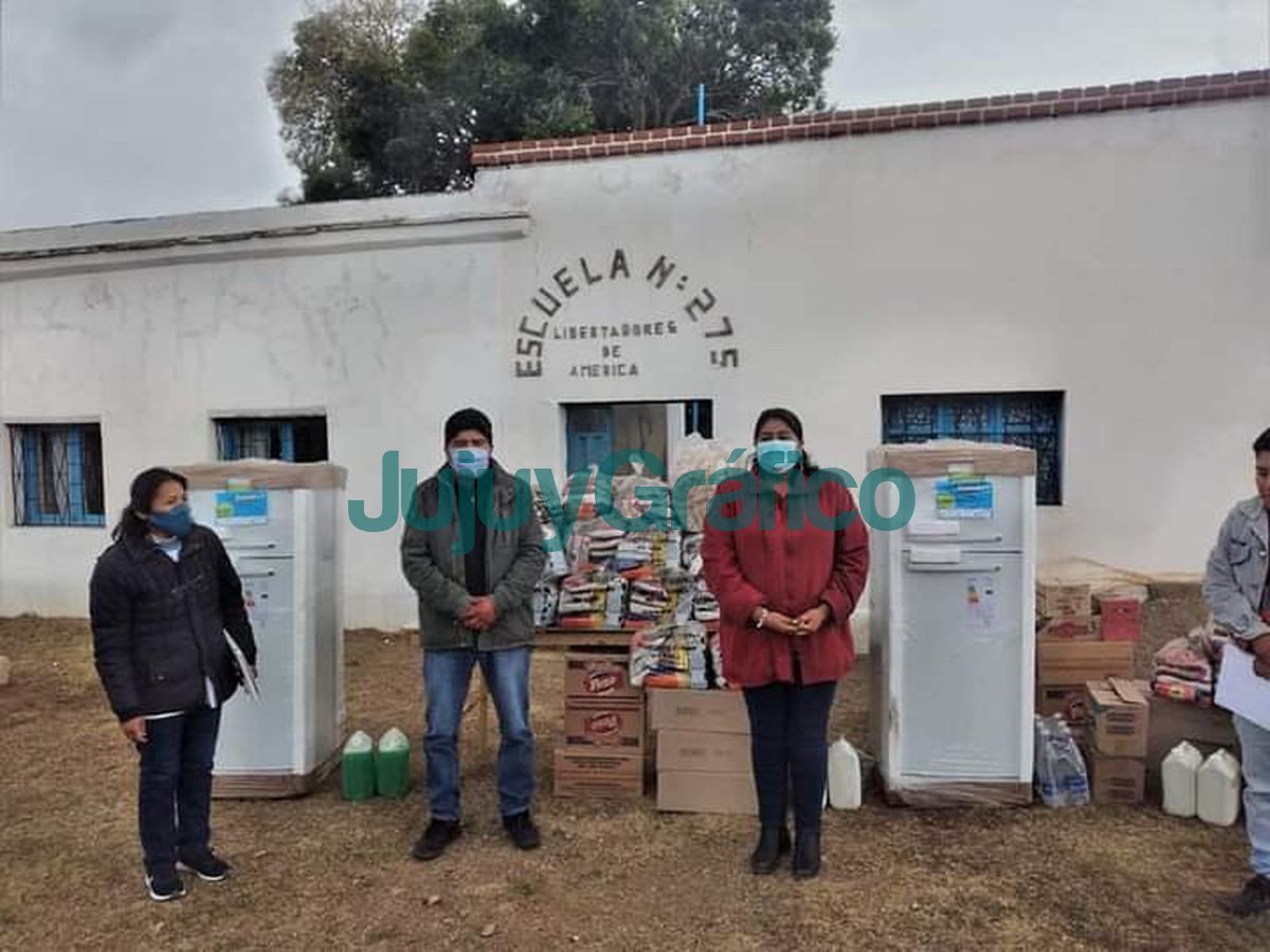 Desarrollo Humano entregó insumos en la Comunidad de Caracara en Yavi 1 Desarrollo Humano entrego insumos en la Comunidad de Caracara en Yavi 1