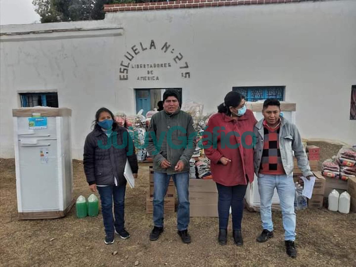 Desarrollo Humano entregó insumos en la Comunidad de Caracara en Yavi 2 Desarrollo Humano entrego insumos en la Comunidad de Caracara en Yavi 2