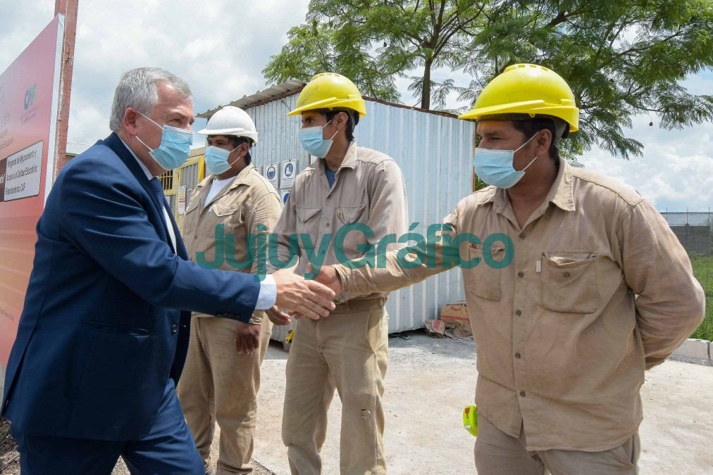 Morales dio inicio a la construcción de jardín maternal en Alto Comedero 2 Morales dio inicio a la construccion de jardin maternal en Alto Comedero 1