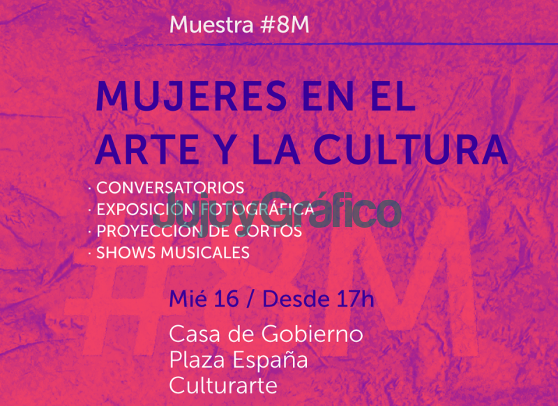 Muestra 8M: Mujeres en el Arte y la Cultura 1 Muestra 8M Mujeres en el Arte y la Cultura