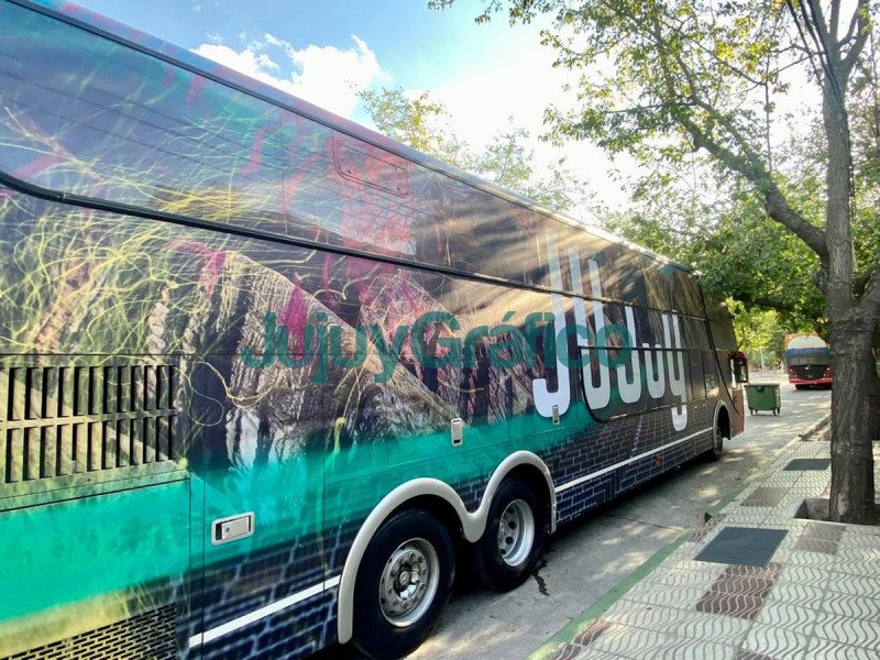 Promocion Turistica de Jujuy en los coche de Andesmar 3