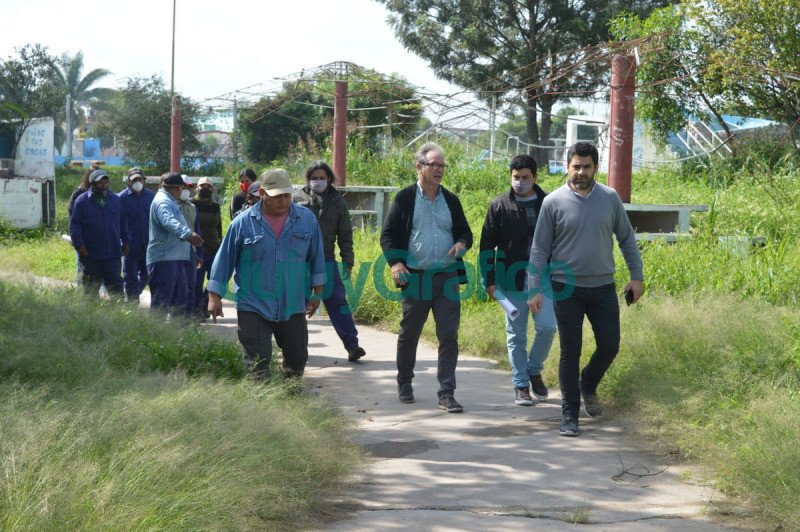 Relevamiento para las futuras obras en Barrio Tupac Amaru 2