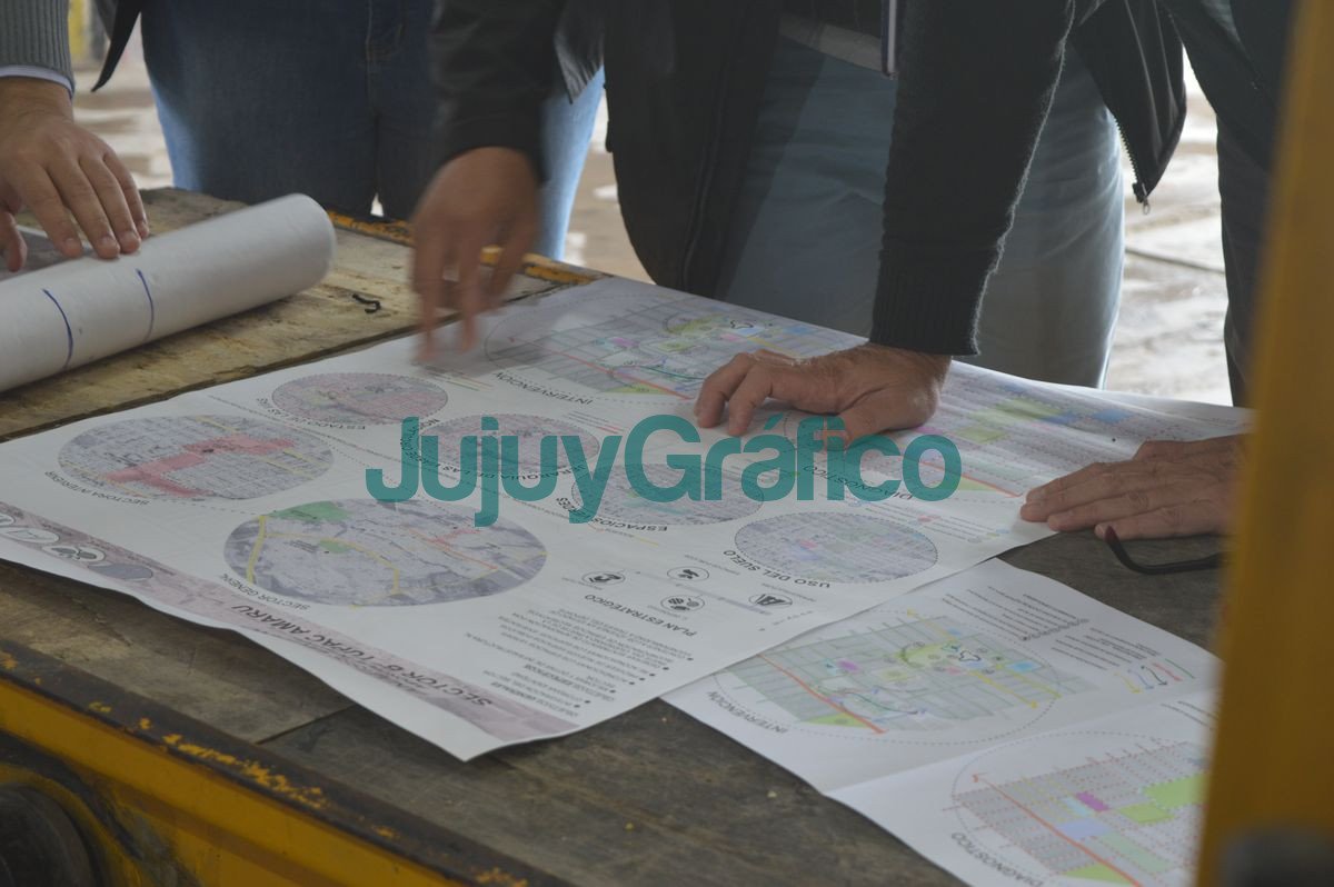 Relevamiento para las futuras obras en Barrio Tupac Amaru 3