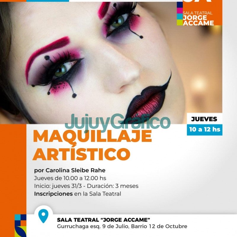 Talleres de capacitacion y recreacion en la Sala Teatral Jorge Accame 1