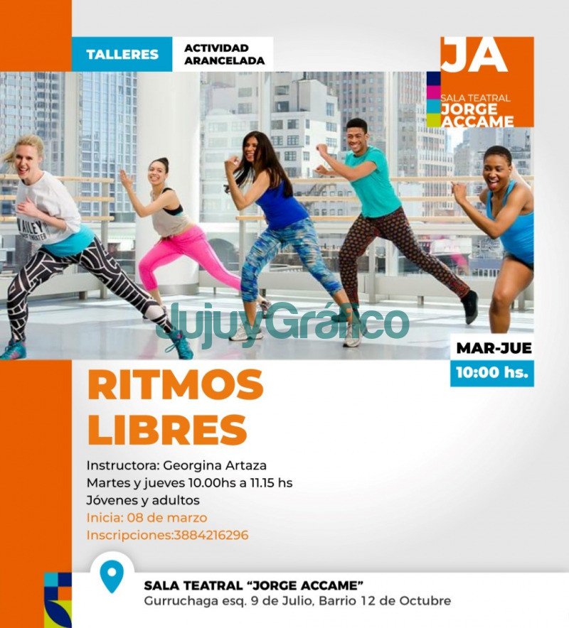 Talleres de capacitacion y recreacion en la Sala Teatral Jorge Accame 3