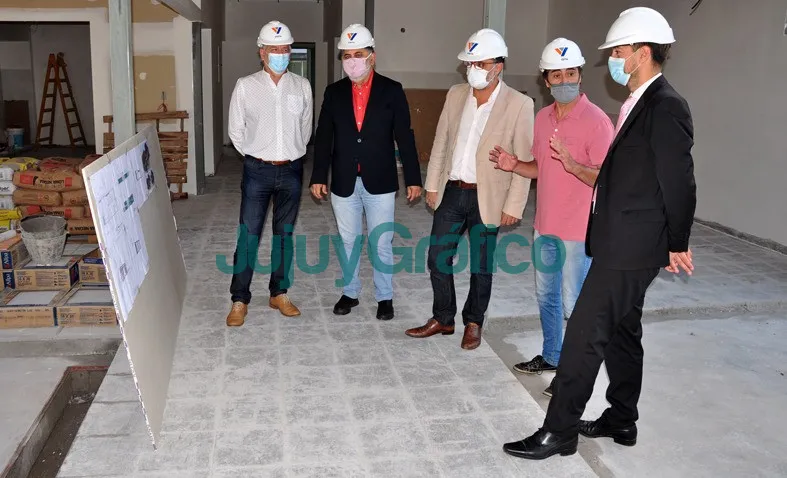 Ultiman obra del nuevo CDI del Barrio Almirante Brown 2
