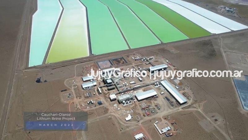 Cauchari Olaroz en Jujuy llego al 85 de su construccion 2