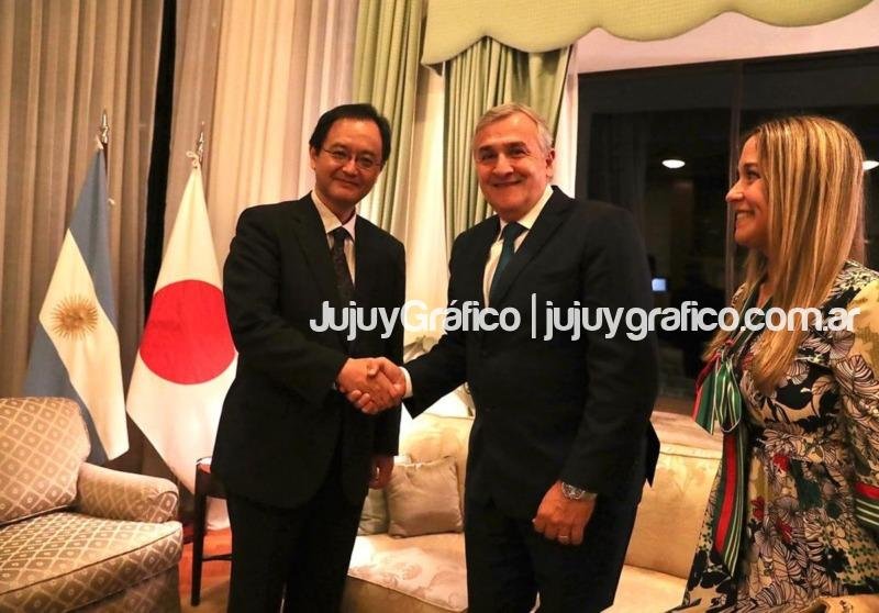 Morales visito al Embajador de Japon 1