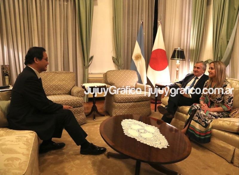Morales visitó al Embajador de Japón 2 Morales visito al Embajador de Japon 2