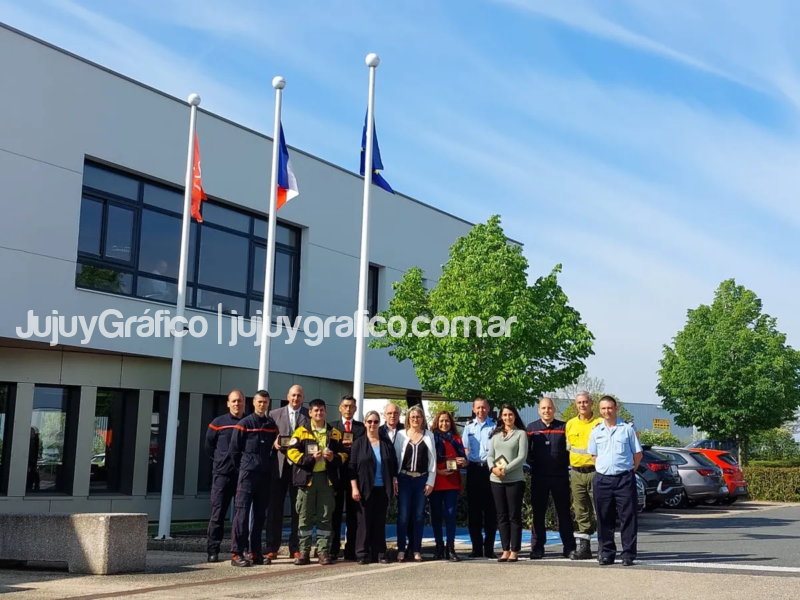 Comitiva Jujeña viajó a La Vienne, Francia 1 Comitiva Jujena viaja a La Vienne Francia 1