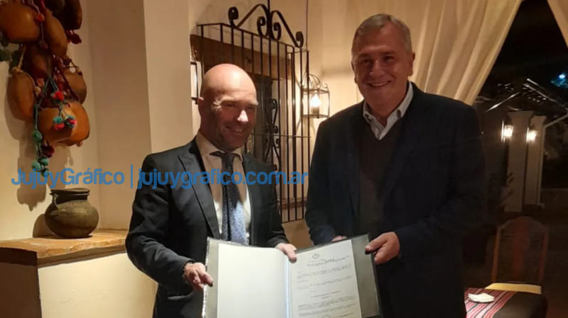 El Gobernador recibio al Embajador de la Union Europea 2