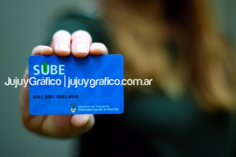 tarjeta SUBE mujer azul