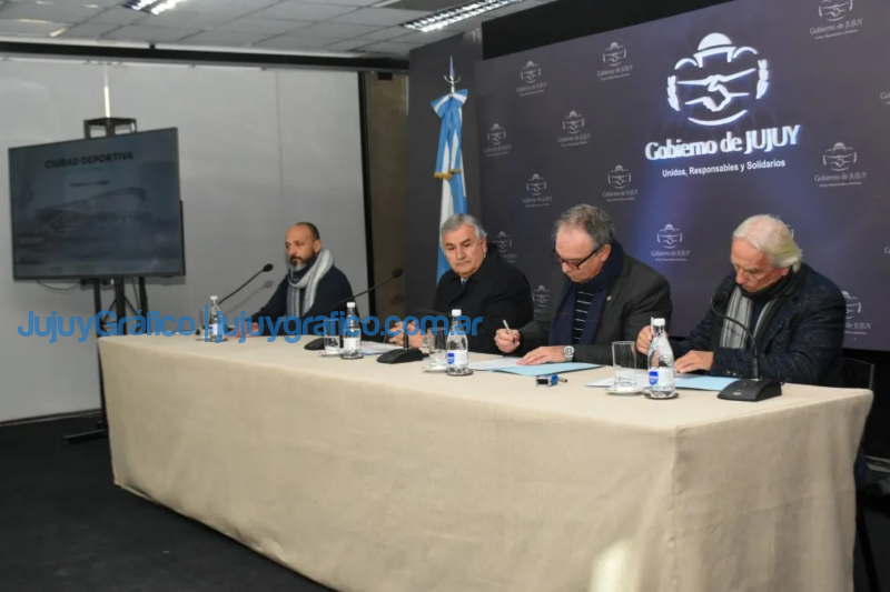 Inician las obras de la Ciudad Deportiva de Alto Comedero 1