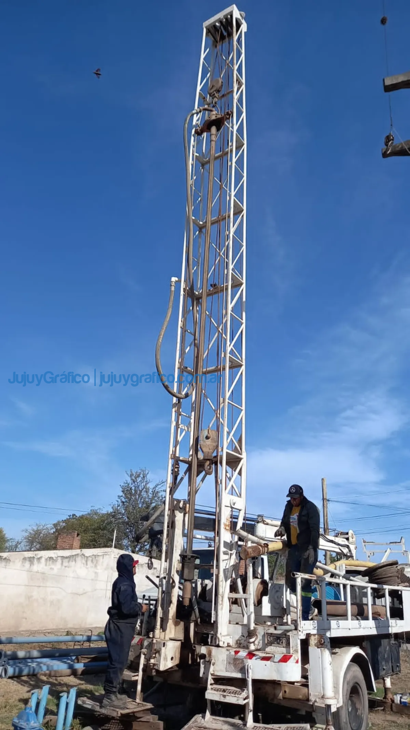 Agua Potable de Jujuy inicio el proceso de refuncionalizacion de un pozo profundo en San Pedro 1