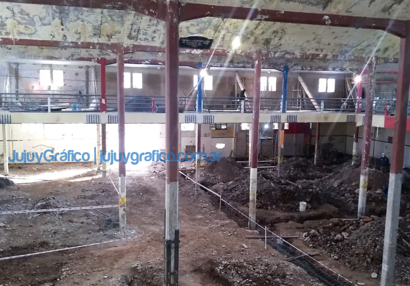 Avanzan las obras en el Mercado 6 de Agosto 4