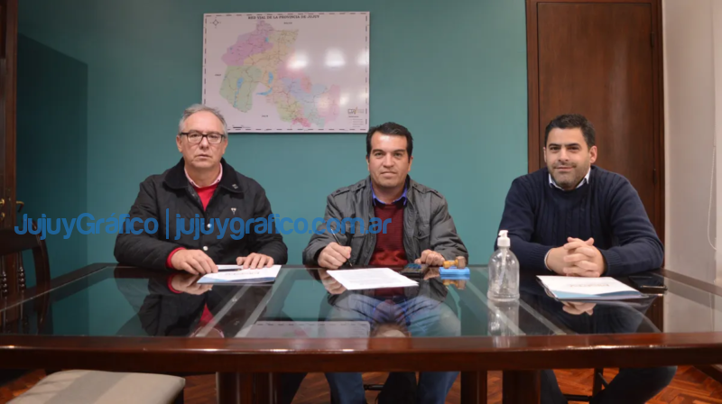 Convenio de obras en El Piquete para terminacion del Centro Comercial