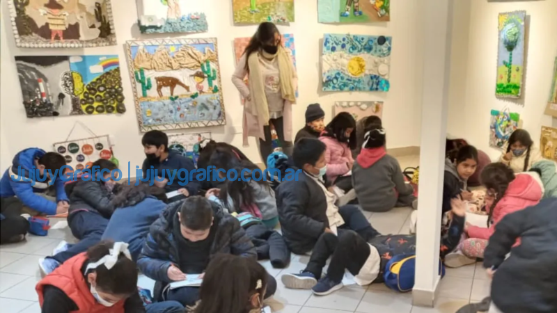 Ganadores del concurso de arte y ambiente en CultuArte 2