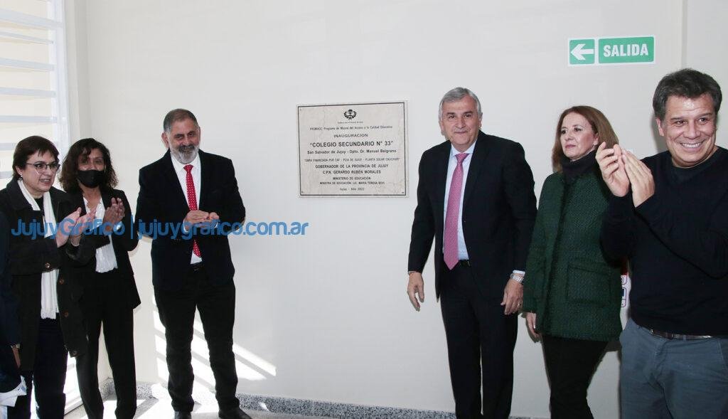Inauguración del Secundario Nº 33 de Villa Jardín de Reyes 3 Inauguracion del Secundario No 33 de Villa Jardin de Reyes 1