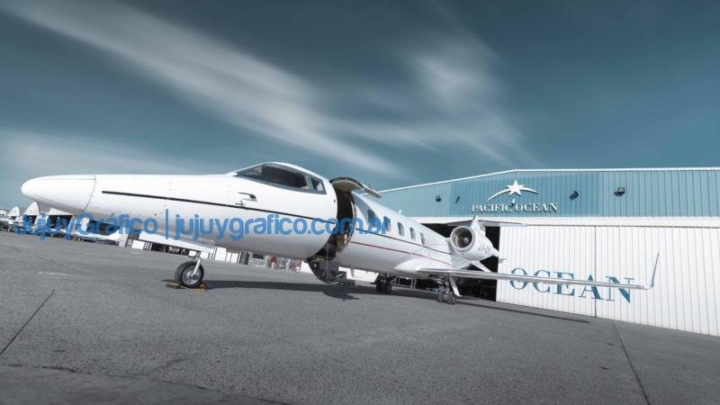 Lear Jet 31 de la empresa Pacific Ocean