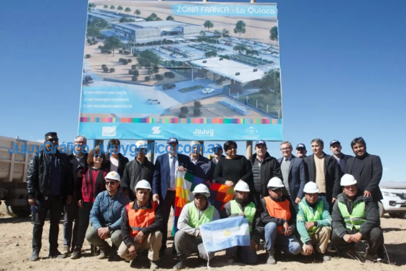 Morales dio inicio a la construcción de la Zona Franca de La Quiaca 1 Morales dio inicio a la construccion de la zona franca de La Quiaca 1