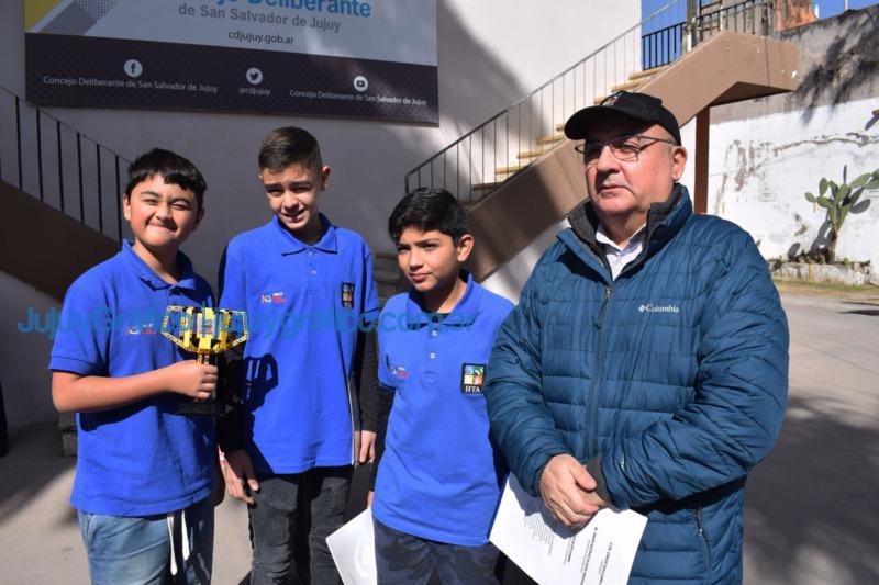 Reconocimiento al equipo jujeno que va al First Lego League 2022 2