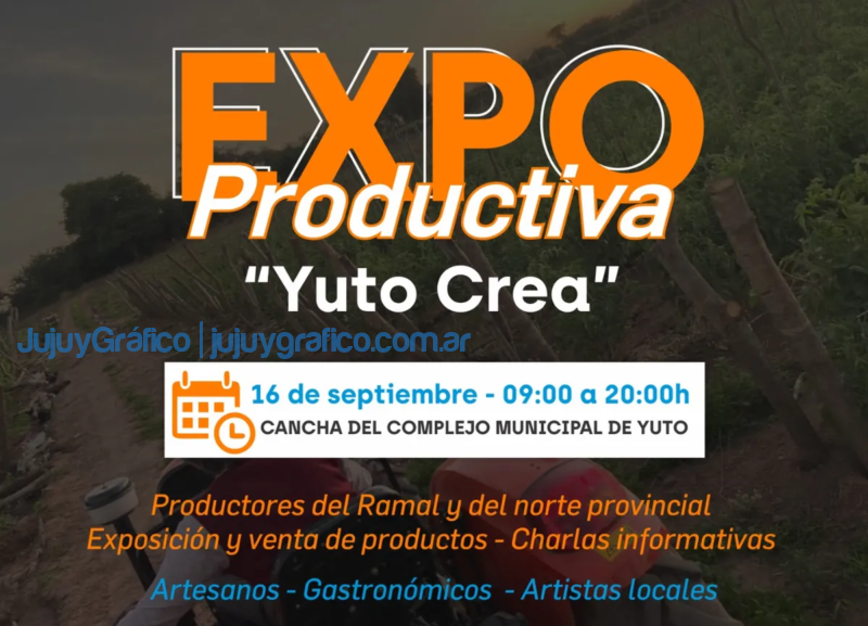 Se viene la 1ª Expo Productiva "Yuto Crea" 29 Se viene la 1a Expo Productiva Yuto Crea