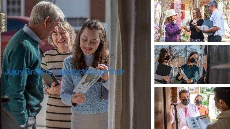 En septiembre, los testigos de Jehová vuelven a tocar a las puertas con una propuesta renovada 3 En septiembre los testigos de Jehova vuelven a tocar a las puertas con una propuesta renovada