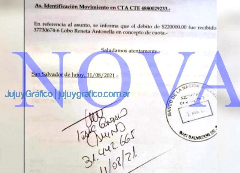 Grave denuncia por dadivas en la UTA Jujuy