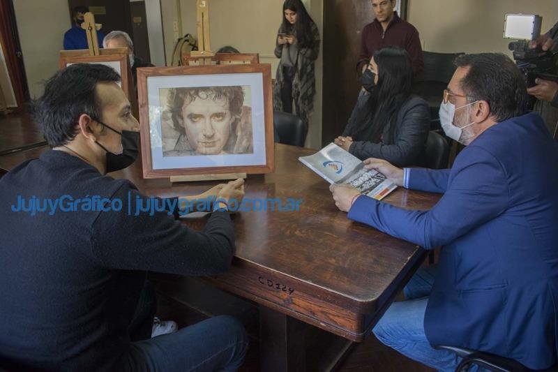 Interes municipal la muestra El realismo a lapiz del dibujante Sebastian Yane 1
