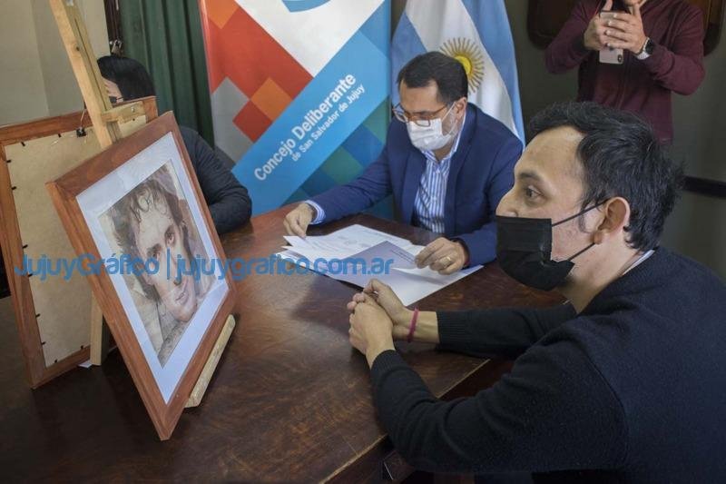 Interes municipal la muestra El realismo a lapiz del dibujante Sebastian Yane 2