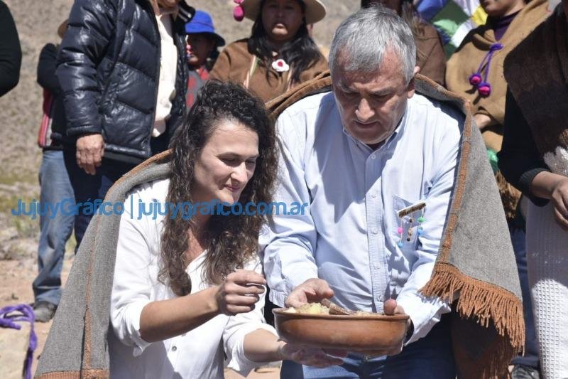Morales agradeció a la Pachamama en Tumbaya Grande 3 Morales agradecio a la Pachamama en Tumbaya Grande 1