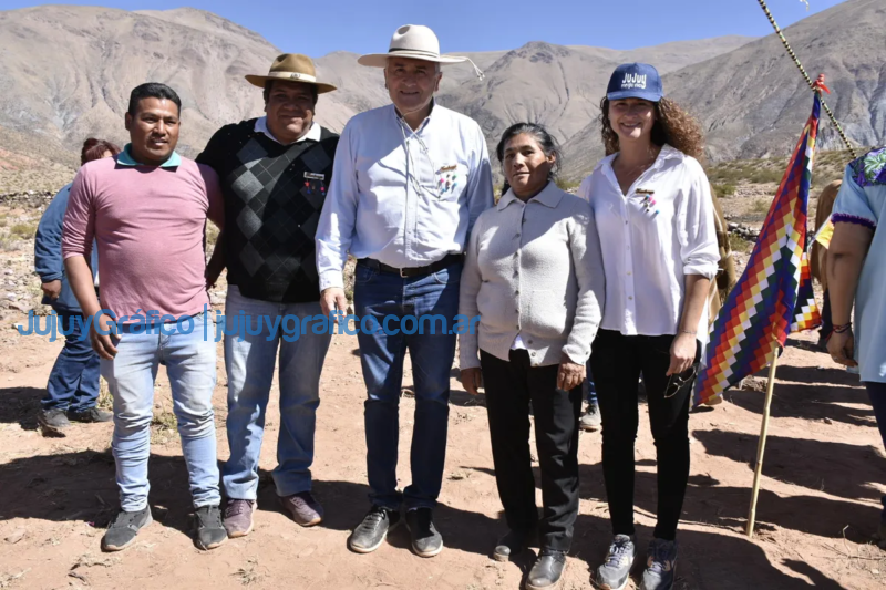 Morales agradecio a la Pachamama en Tumbaya Grande 3