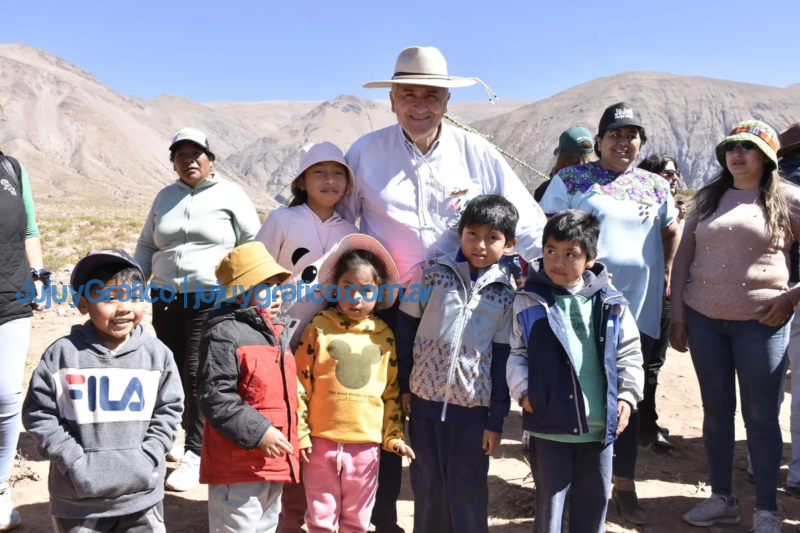 Morales agradecio a la Pachamama en Tumbaya Grande 5