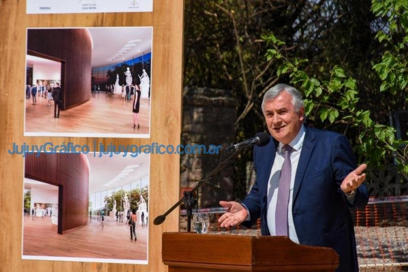 Morales dio inicio a la construccion del museo Lola Mora 2