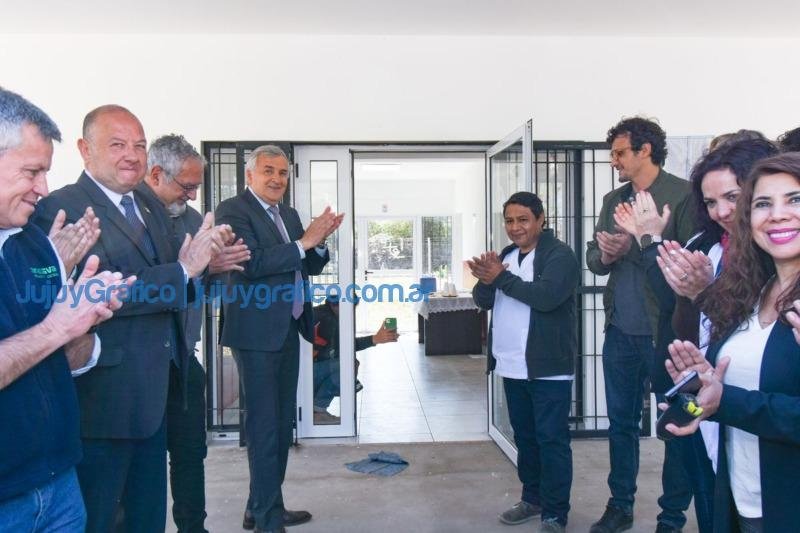 Morales inauguro el nuevo Puesto de Salud de El Pongo 1