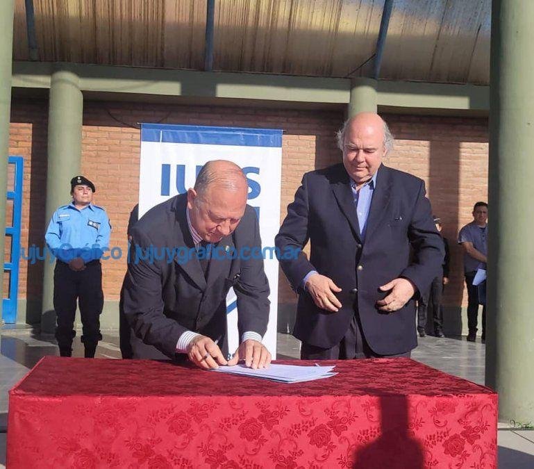 Convenio entre Jujuy y Salta para la formacion de las fuerzas policial y penitenciaria 1