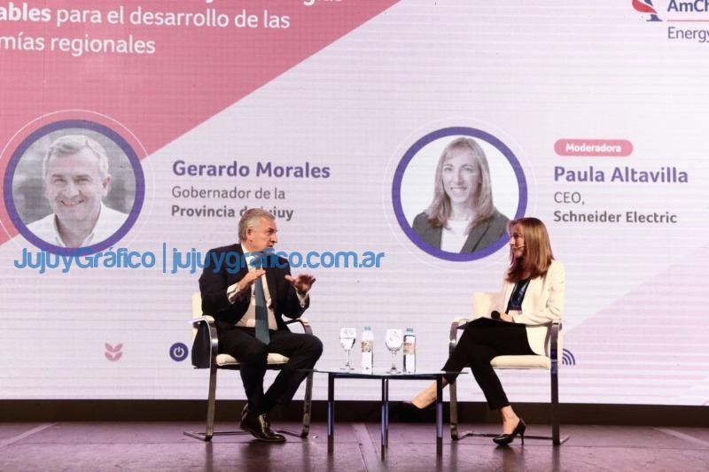 Morales en el Amcham Energy Forum: "Nuestro desarrollo no tiene techo" 2 Morales en el Amcham Energy Forum 2