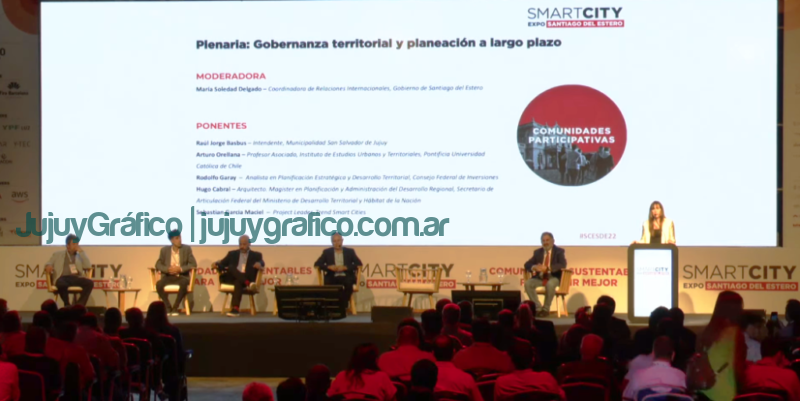 Jorge en la Expo Smart City de Santiago del Estero 2