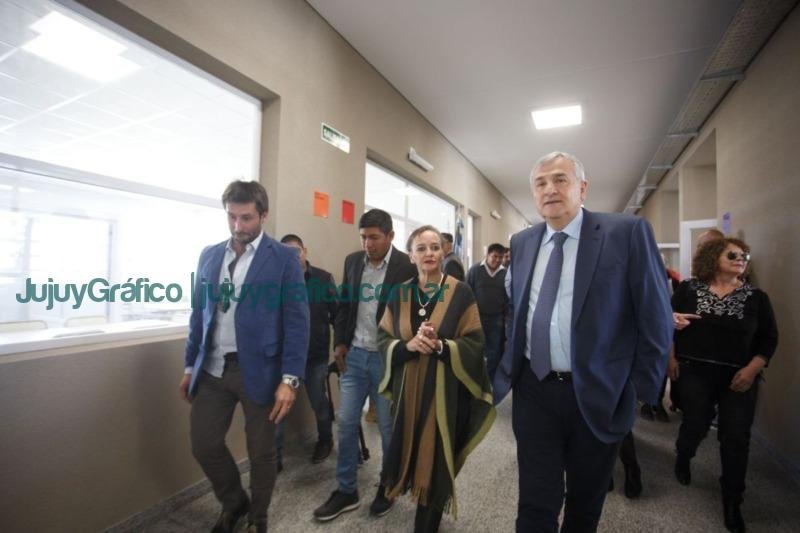 Morales inauguro escuela del PROMACE en La Quiaca 2