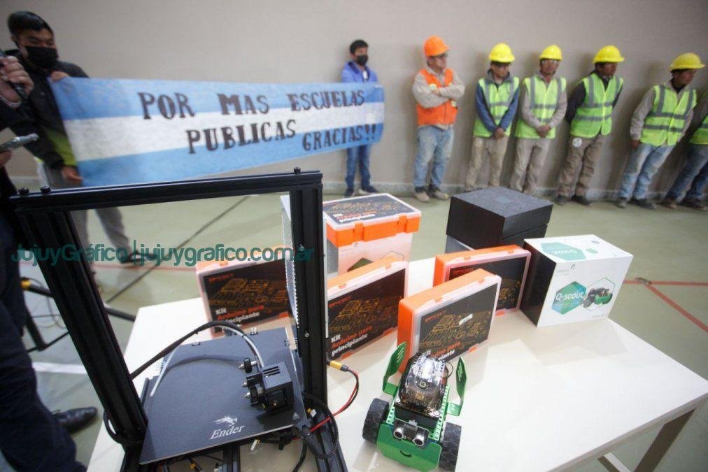 Morales inauguró escuela del PROMACE en La Quiaca 3 Morales inauguro escuela del PROMACE en La Quiaca 3