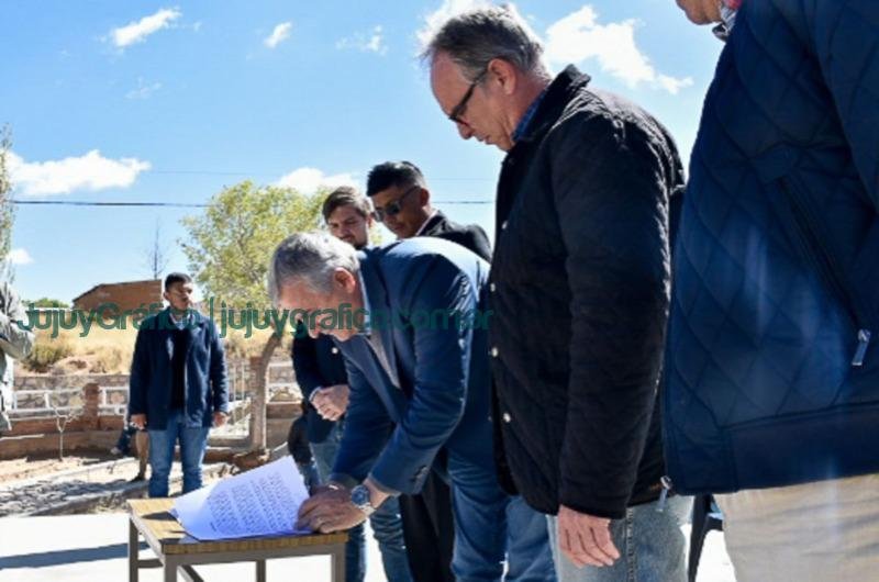 Obras y convenio en Abralaite para los productores de la zona 3 Obras y convenio en Abralaite para los productores de la zona 2