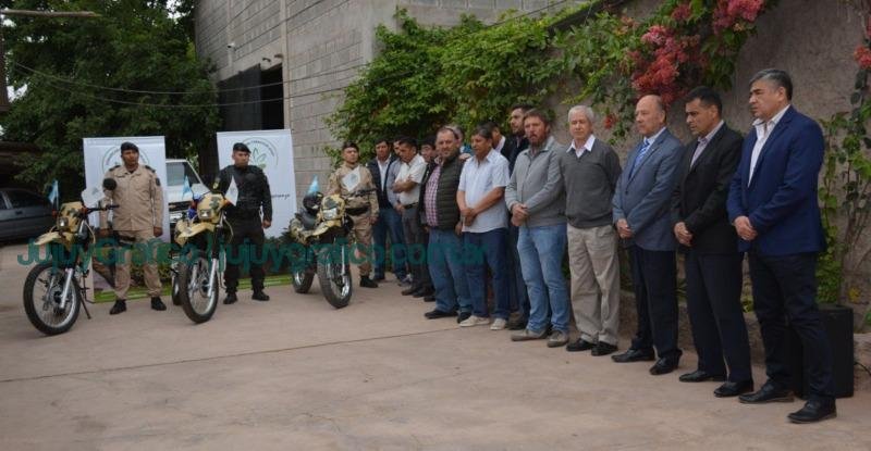 Policia Rural recibio motos destinadas al patrullaje preventivo en Puesto Viejo 3