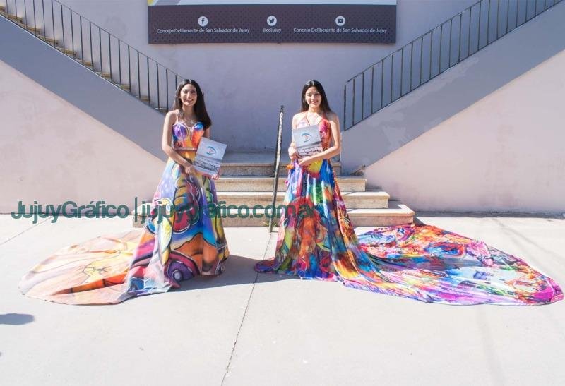 Reconocimiento por visibilización de cultura jujeña en vestidos de la FNE 1 Reconocimiento por visibilizacion de cultura jujena en vestidos de la FNE 6