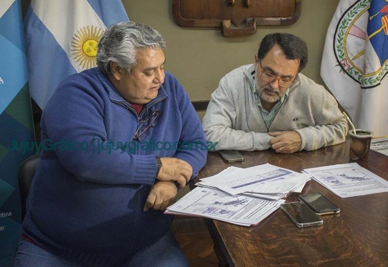 Reunion con Arquitectos por avances del Promeba en Alto Comedero 2