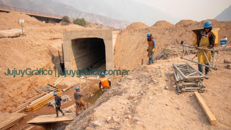 Avanzan las obras del ferrocarril tramo Volcan Tilcara 3
