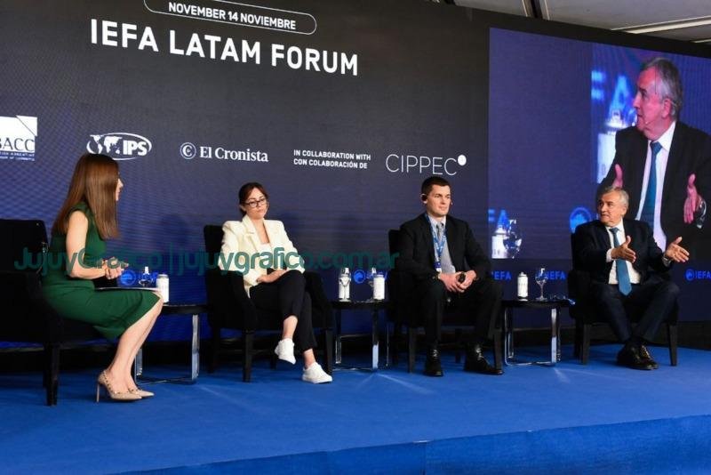 Morales en IEFA Latam Forum: "El país arrancará cuando dejemos de pelear y acordemos políticas de mediano y largo plazo" 2 Morales en IEFA Latam Forum 3