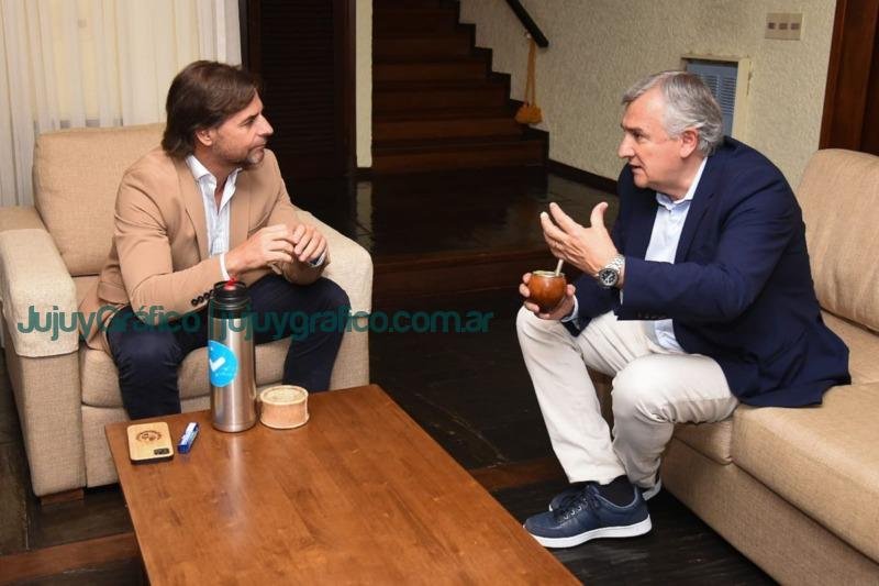 Morales se reunió con Lacalle Pou 12 Morales se reunio con Lacalle Pou 1
