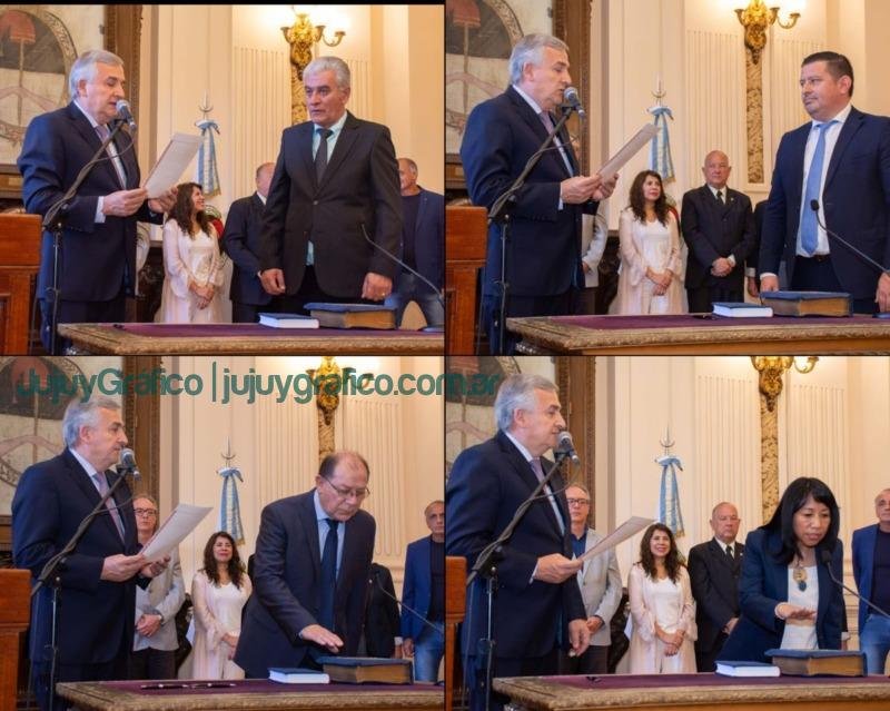 Morales tomó juramento a un recambio de funcionarios 2 Morales tomo juramento a un recambio de funcionarios 3